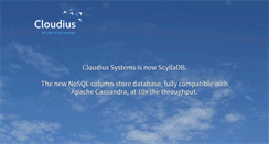 Desktop Screenshot of cloudius-systems.com