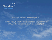 Tablet Screenshot of cloudius-systems.com